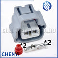 2 Pin female or male Automotive Fog Socket Lamp Plug Turn Signal Light Connector 6189-0175 90980-11019 For Toyota Lexus Ford