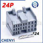 24 Pin Car Engine Wave Box ECU Socket 316371-1 316372-6 Automatic transmission control unit plug For Ford Mondeo EFI Nissan