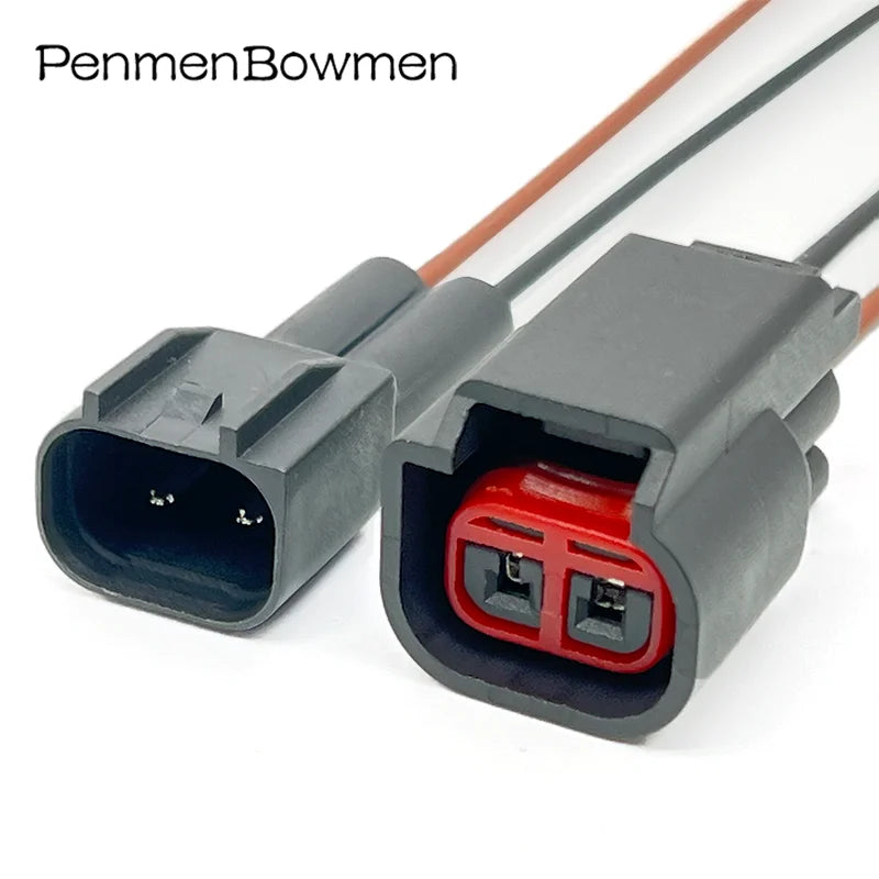 1 Set 2 Pin Car Dashboard Midrange Center Speaker Ignition Coil Electrical Cable Connectors Wire Harness Plug For Ford 7283-8220