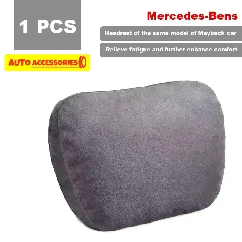 High Quality Car Headrest Neck Support Seat Design S Class Soft Universal Adjustable Car Pillow Neck Cushion Amagi