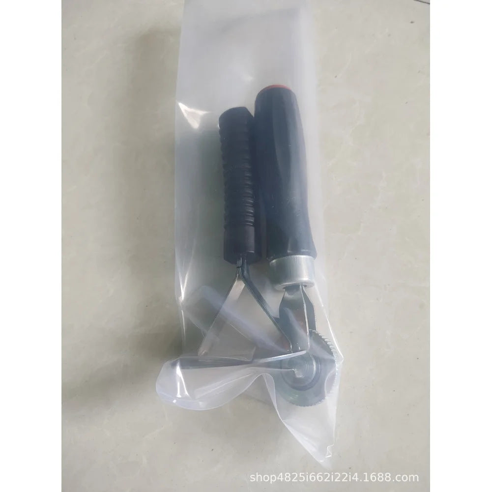 2pcs Car Tire Repair Tool Kit With  Tire Patch Roller Scraper For Patching Grinding And Cleaning Automotive Repair Tools