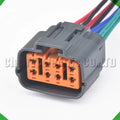 8-Pin Connector Waterproof Wiring Connector Engine Harness Solenoid sensor
