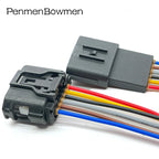 1 Set 6 Pin Auto Accelerator Pedal MAF Reversing Radar Electrical Connectors Wire Harness Plug For Toyota Subaru Mazda 6189-7100