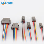 DTM04-2P automotive connector male and female for heavy-duty truck Dechi wiring harness waterproof plug DTM06-2S with wire