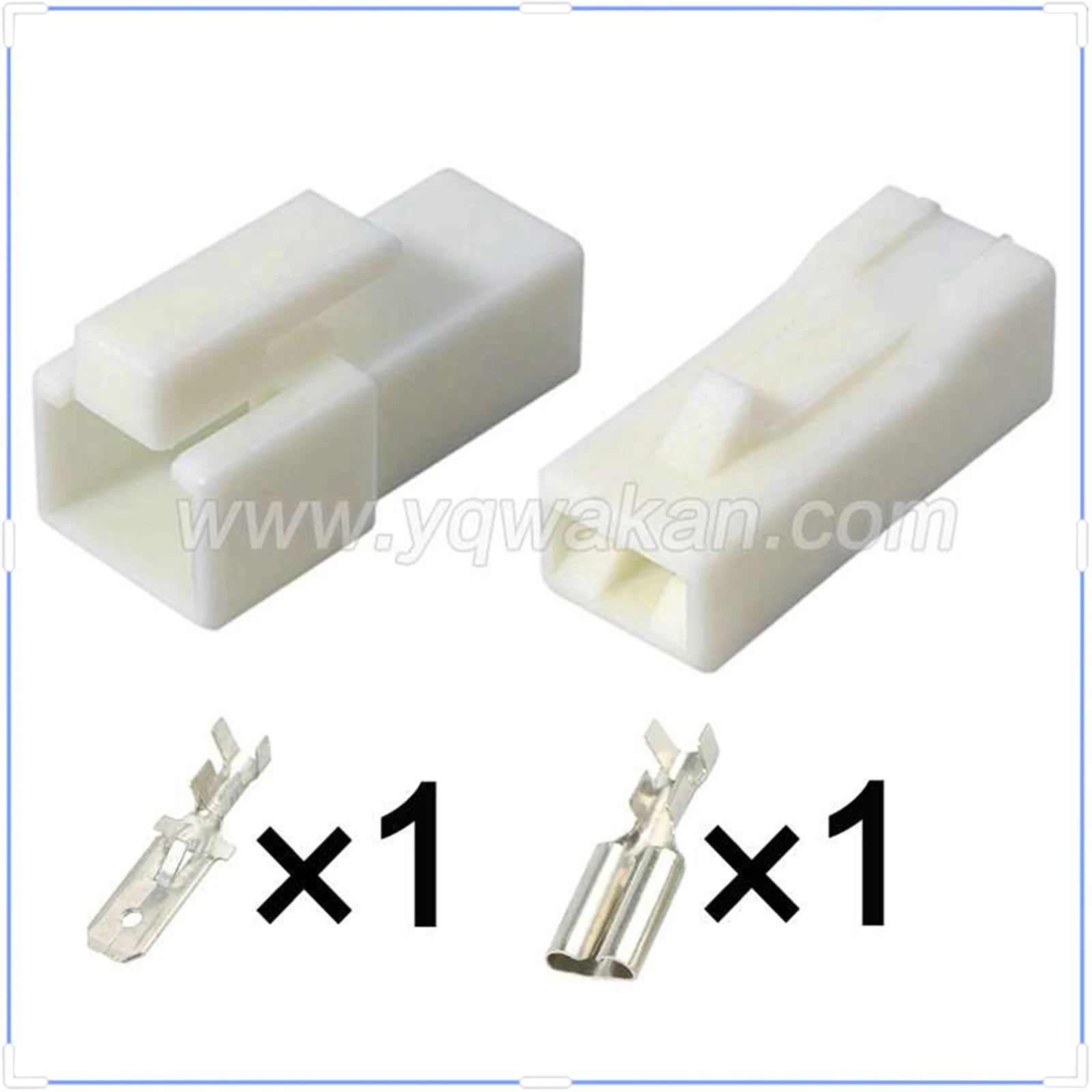 1-Pin Connectors Unsealed 7.8mm Male Female Connector Automotive Electrical Terminal Wire Harness Cable Plug 7123-3010 7122-3010