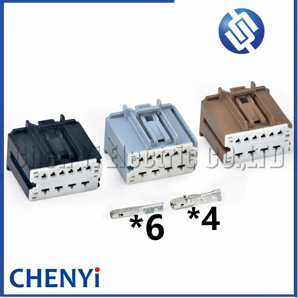 10 Pin auto connector Car Power amplifier host plug 31372-1100 31372-1000 31372-1200 For Ford Cadillac Chevrolet Buick GMC