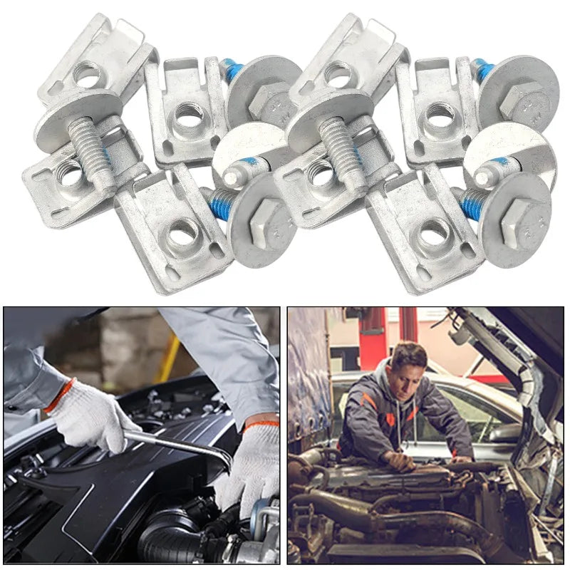 20Pcs High Quality Car Body Bolts Clip M6 Engine Covers Splash Shield Guard Bumper Fender Retainer Fastener Auto  Accessories