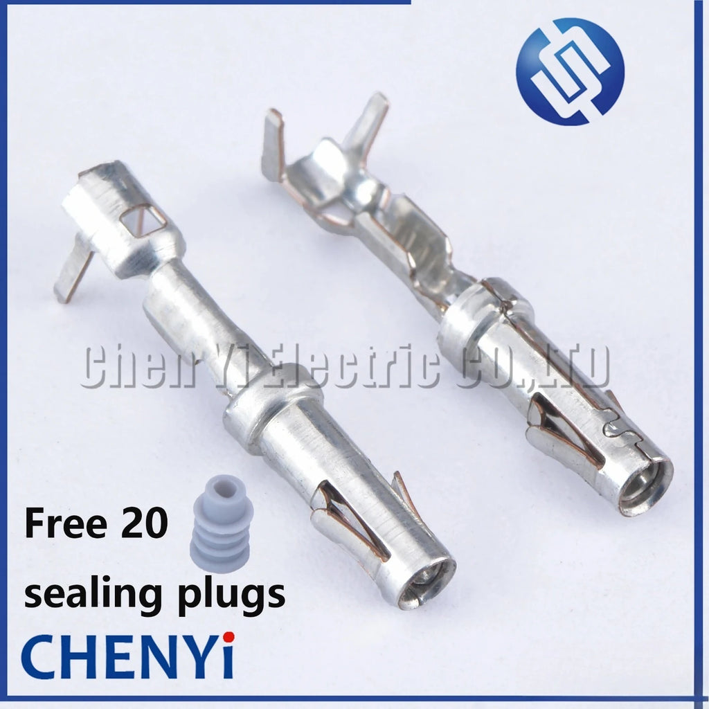 20 Pcs Crimp Terminals Pins For 01J 02E 01V Transmission Gearbox Body Controller Connector Plug 3D0973993 1J0927320 420973716