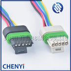 5 Pin female Auto waterproof connector LS1 LS2 High Energy Ignition Coil built-in Igniter Wire harness plug 12162825 12162830