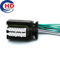 28 Pin Connector Waterproof Series Female Connector Cable Plug Motorcycle Electrical Harnesses Wiring Harness 1393436-4