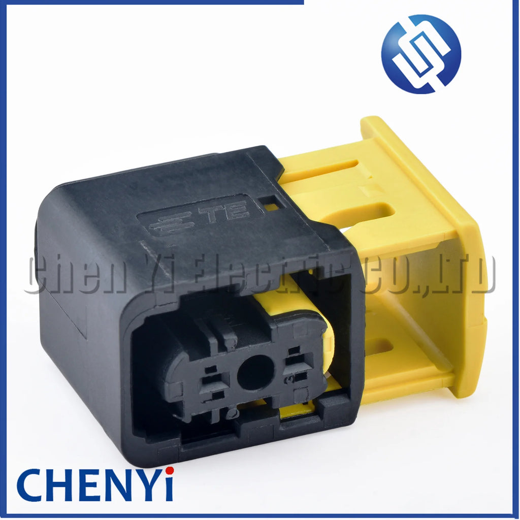 2 Pin female electric car housing wiring harness plug cable connector waterproof 1-1418448-2 With pins
