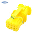 6 Pin Lear 18650.000.001 Automotive Sealed Wire Connector