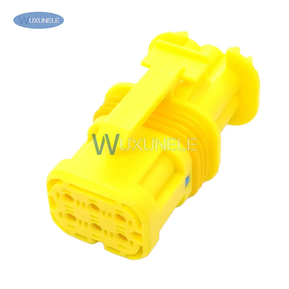 6 Pin Lear 18650.000.001 Automotive Sealed Wire Connector
