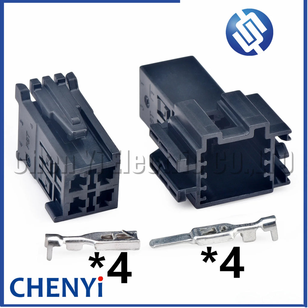 4 Pin Auto connector Blower resistance harness plug 0375451028 0375450828 A2205458128