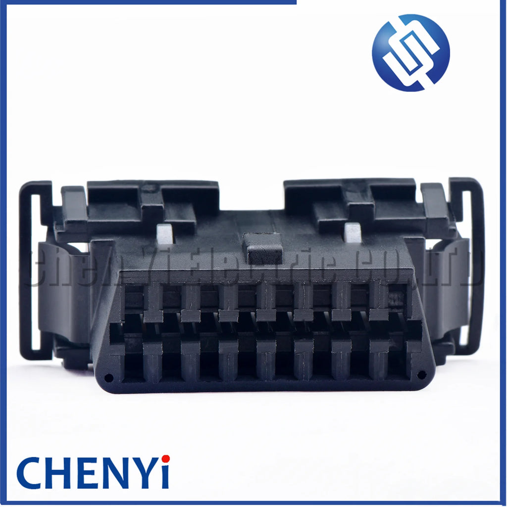 16 Pin female Automotive connectors OBDII socket housing Wire harness plug 1121501615DA001 51115-1601 With pins
