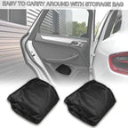 Universal For Audi A3 A4 A5 A6 A7 B7 B8 C5 Q2 Q3 Q5 7 Body Full Covers Black/Silver Outdoor Sun Snow Rain Protection Cover Amagi