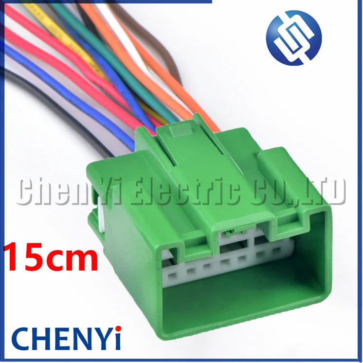 16 Pin Automotive CD player connector Amplifier audio plug 7283-6453-60 7282-6453-60 For Volvo Land Rover Mazda Buick