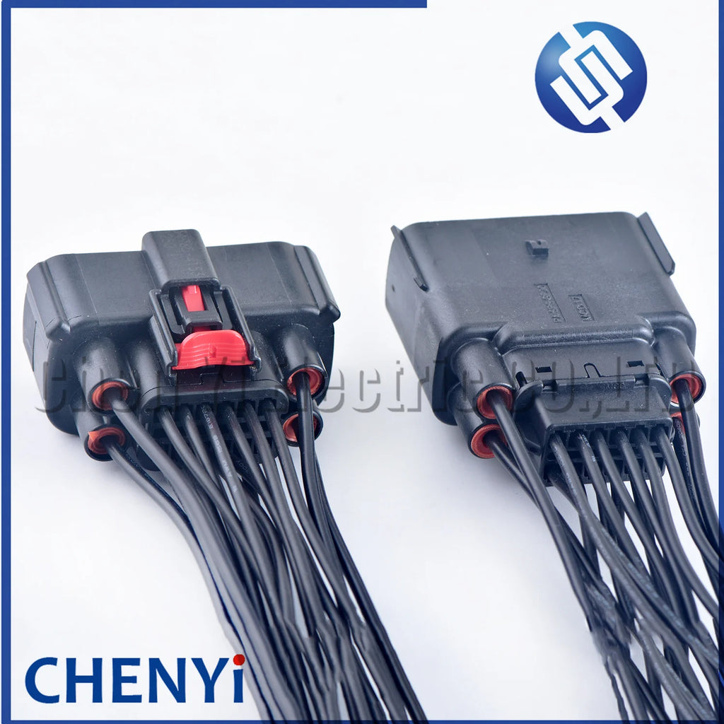 16 Pin/way Oil pump radar fog light plug Engine harness connector 34985-1601 34986-2144 For Cadillac Chevrolet Buick Lincoln