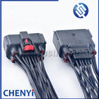 16 Pin/way Oil pump radar fog light plug Engine harness connector 34985-1601 34986-2144 For Cadillac Chevrolet Buick Lincoln