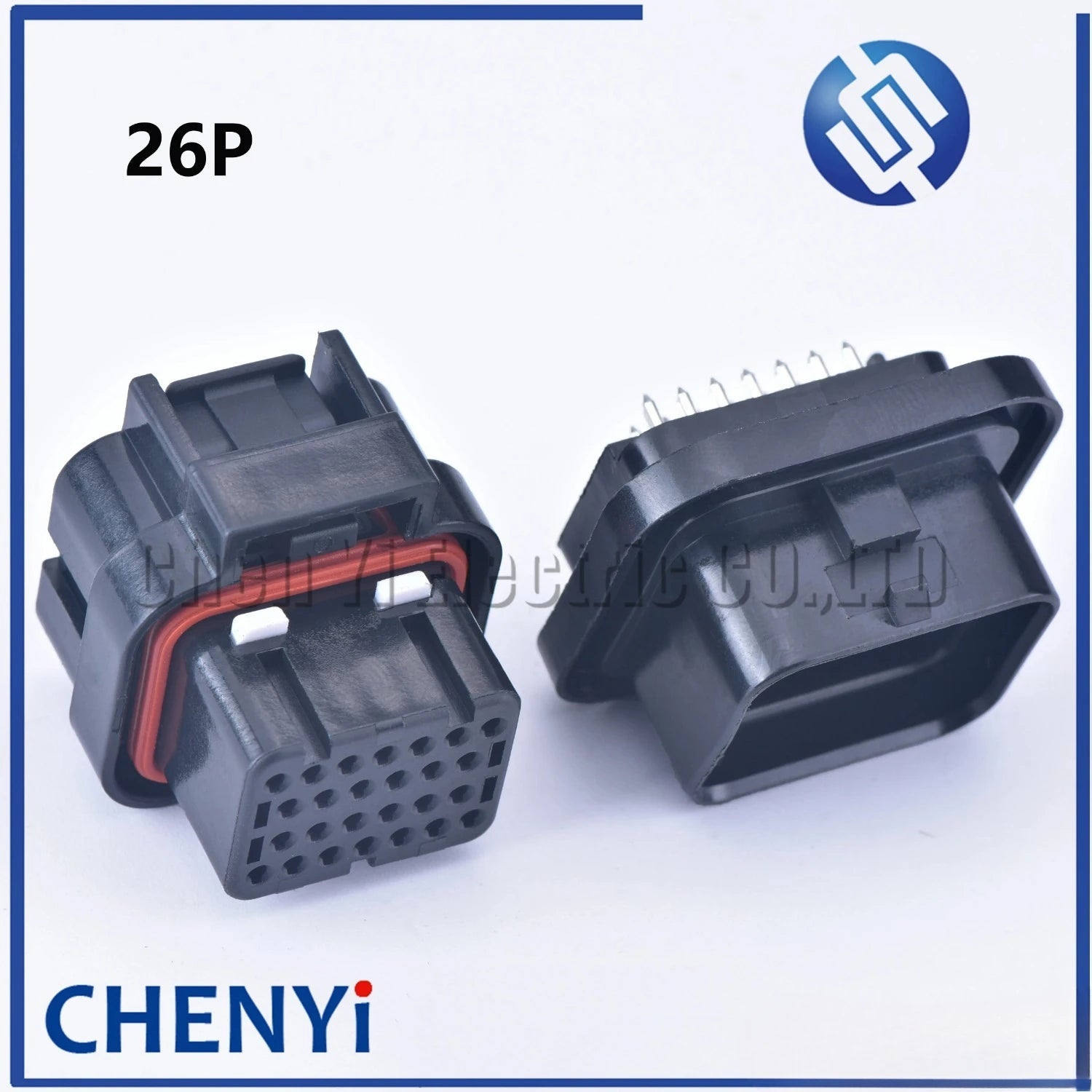 26 Pin 3-1437290-7 6437288-6 3 slots electrical female or male Straight PCB wire to board connector ECU plug