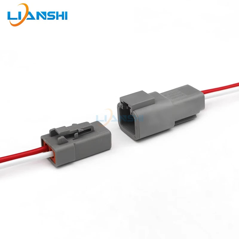 DTP04-2P/DTP06-2S Automotive waterproof high-power connector High-current heavy truck male bus harness plug DTP04-4P/DTP06-4S