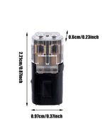 2 Pin Way Plug Wire Cable Snap Connectors Waterproof Electric Wire Double-Wire Plug-In Connector Locking Buckles Cable Clamps