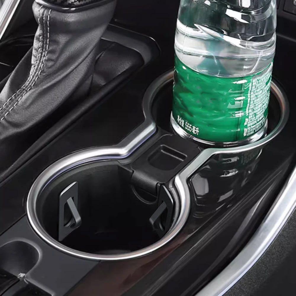 Car Cup Holder Limiter Fixing Clip Self-adhesive Universal Auto Water Cup Slot Limit Pad Car Bottle Console Slot Slip Limiter