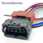 1 Set 4 Pin Car Throttle Position Electrical Cable Connectors Female Wire Harness Plug For Mitsubishi PB185-04027 PB185-04326
