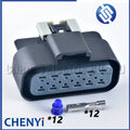 12 Pin Automotive Waterproof Connector Electrical Socket Car Cable Wiring Harness Plug 15326915 15326910 For 280 series