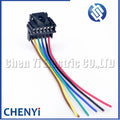 6 Pin Automotive connector socket rear lamp Tail light Wire harness plug 7701477989 7703297051 For Renault Clio II