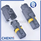 1 set Black 2 pin 18286000002 Automotive Relay Plug EFI Motor Socket Electrical Car Connector Light Socket