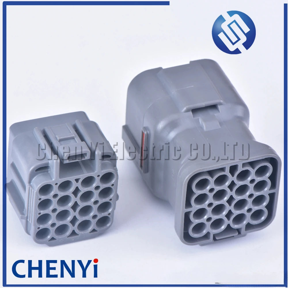 16 Pin Automotive waterproof connector DL series plug Female or Male wiring harness connector 6189-0715 6188-0495 For Honda