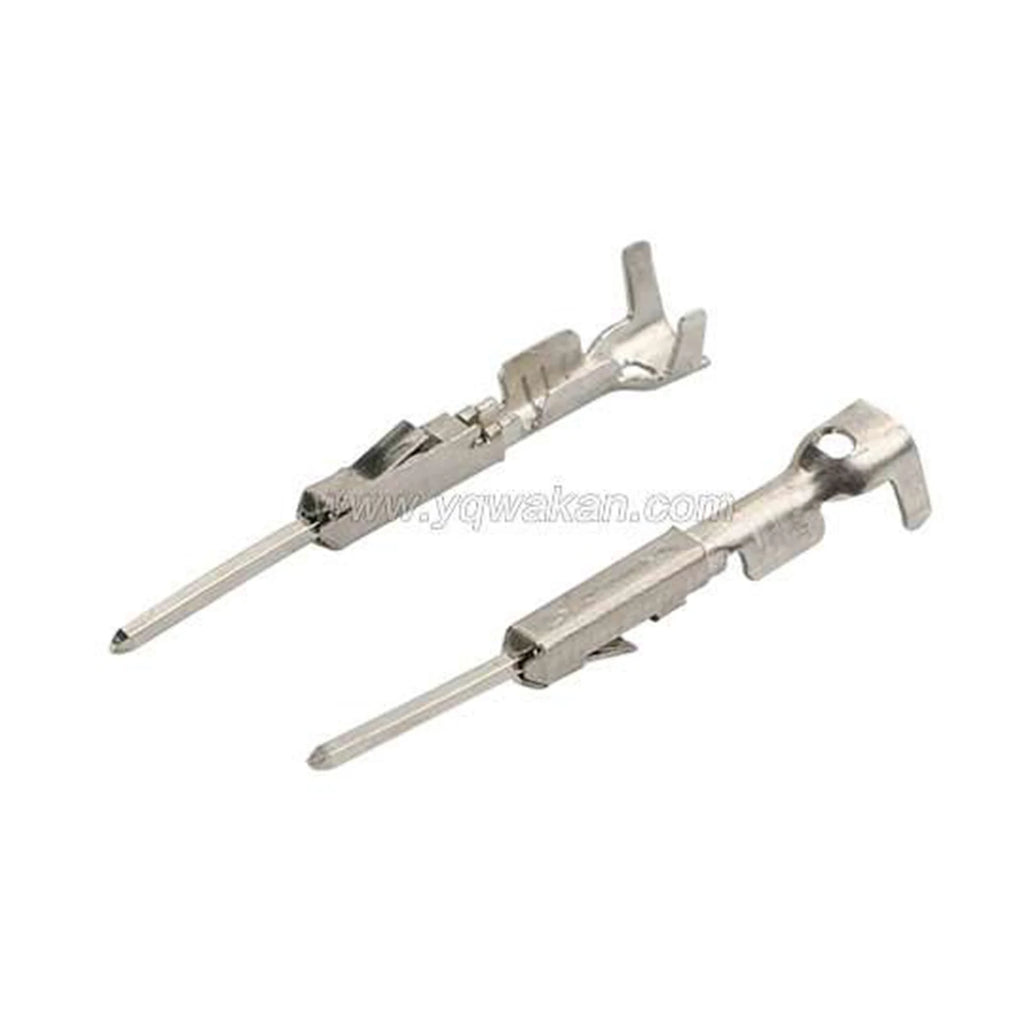 AMP 2 Pin Connector 0.6mm Male Female Connectors Auto AC Assembly Terminal Wire Harness Plug Socket 7-967570-4 968405-1