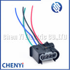 4 Pin Automotive waterproof connector Ignition coil throttle Wire harness plug 09448401 9653811580 661640 For PEUGEOT CITROEN