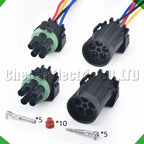 5-Pin Auto Connector Connector Automotive Connectors Regulator harness 12065158 12034342