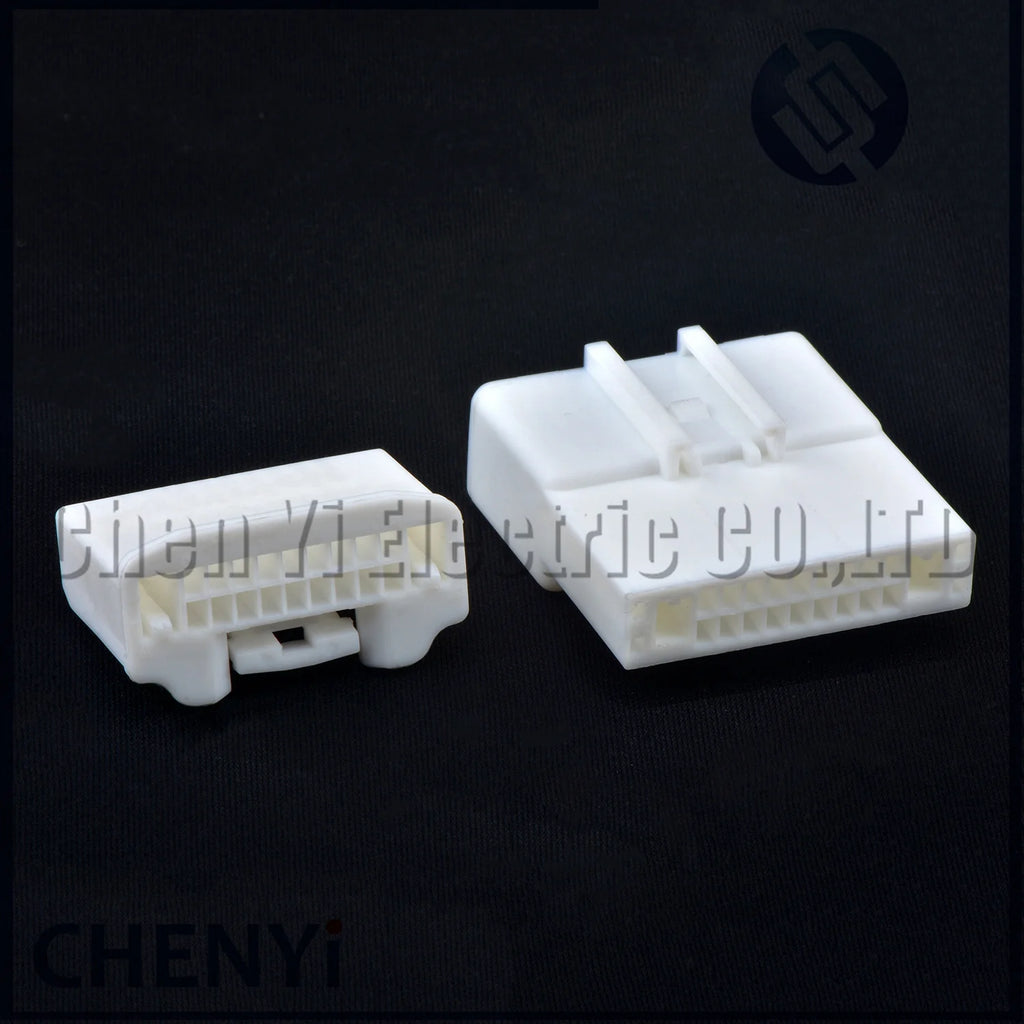 20 Pin Automotive connector CD DVD Player Multimedia audio Navigation DSP Wire harness plug 1674646-1 2040487-1 For Nissan Mazda