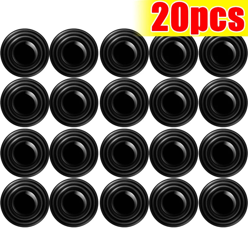 Car Door Shock Absorber Pads Buffer Bumper Anti-collision Shock Absorbing Gasket for Auto Sound Insulation Adhesive Stickers