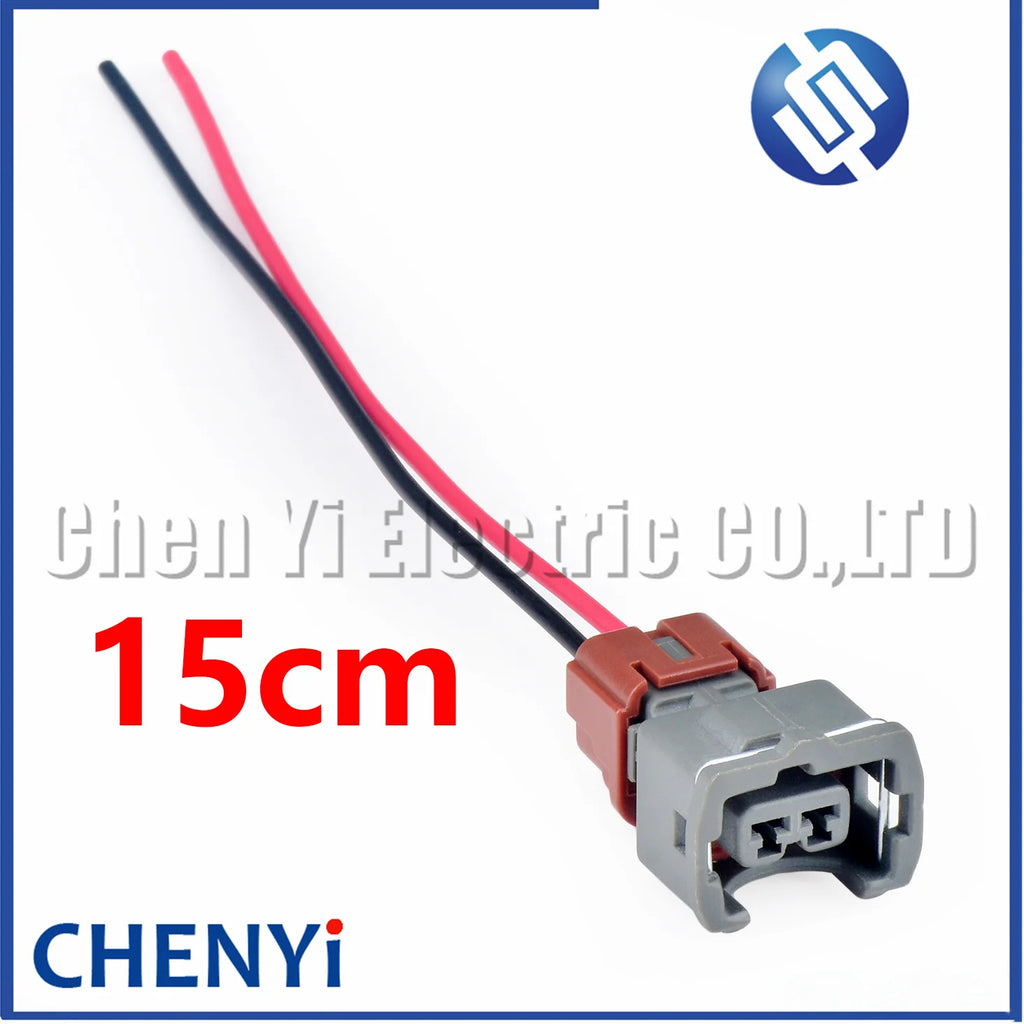 2 Pin Auto Knock Sensor Connector Fuel Injector Wire harness plug PB185-02326 For Mitsubishi Nissan MMC A32 A33 4G91 4G92