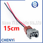 2 Pin Auto Knock Sensor Connector Fuel Injector Wire harness plug PB185-02326 For Mitsubishi Nissan MMC A32 A33 4G91 4G92