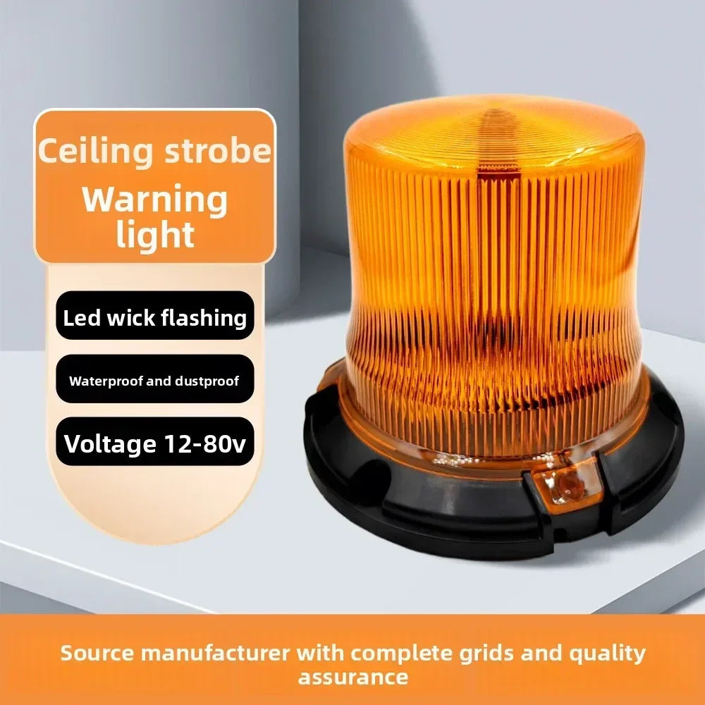 V16 LED Car Emergency Light Safety Warning Flashing Light Magnetic Strobe Warning Sustainable Lighting Safety Signal Lamp Amagi
