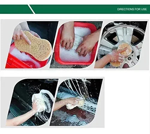 Car Wash Sponge Honeycomb Large Sponges High-density Car Washing Sponge Block Auto Detailing Foam Cleaning Tools Car Amagi