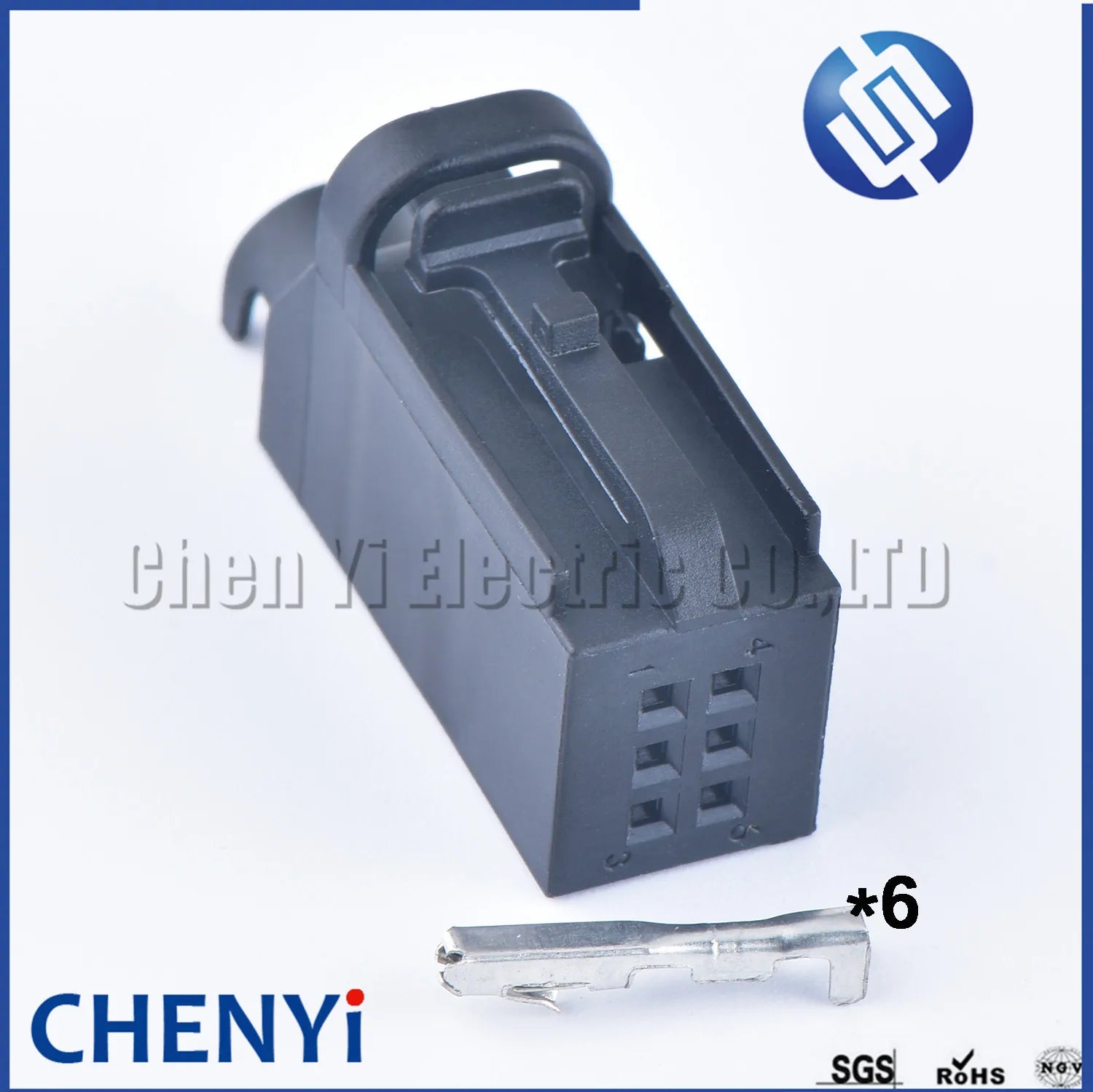6 Pin Automotive Door Reversing Rear Cover Plug Connector Car Tire Pressure Alarm Plug 1-1534121-5 1534121-2 1534121-3 1534121-1