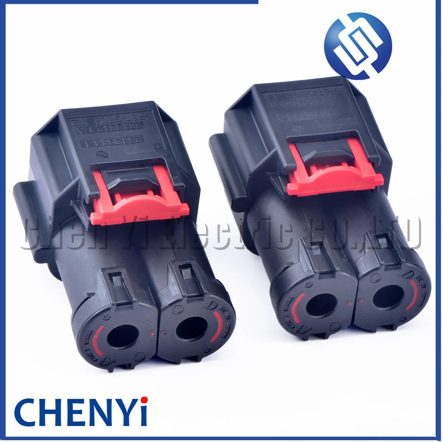 2 Pin Auto waterproof connector Car steering gear Wire harness Plug 2291383-1 2343342-1 2343342-2 2343344-2 2291389-1 2343344-1