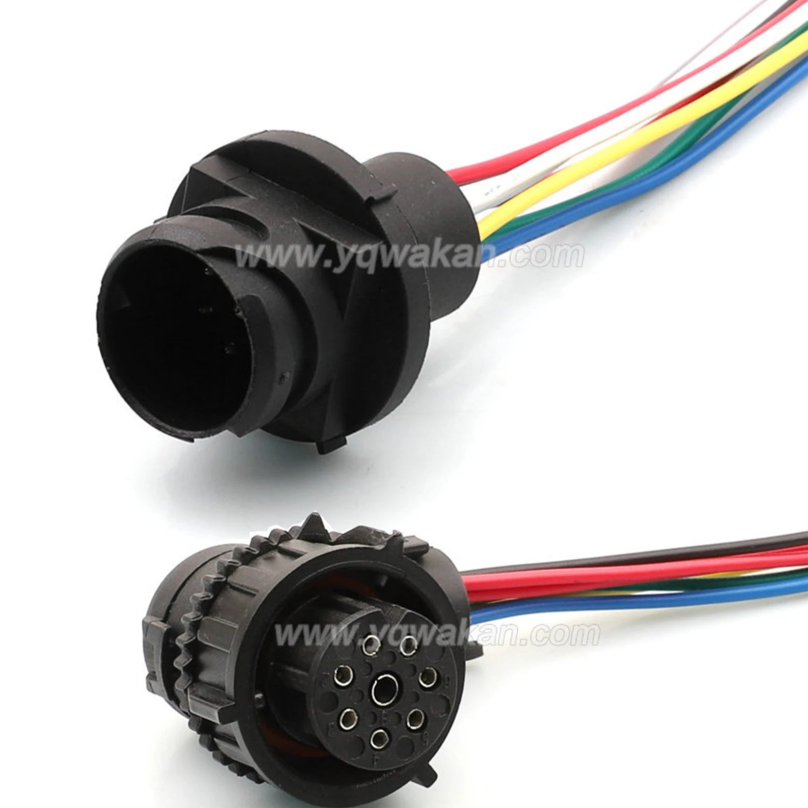8 PIN Waterproof 1.5mm 2.5mm Male Female Connectors Shilam Type Tail Light 7806390 9800680 For Delong X3000 M3000 F3000