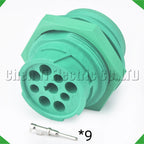 9-Pin Auto Connector Connectors Diagnosctic Harness Deutsch 1939S-P080