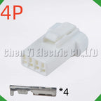 4 Pin Auto Waterproof Electronic Connector Wire Harness Butt Plug For 04R-JWPF-VSLE-S 0...