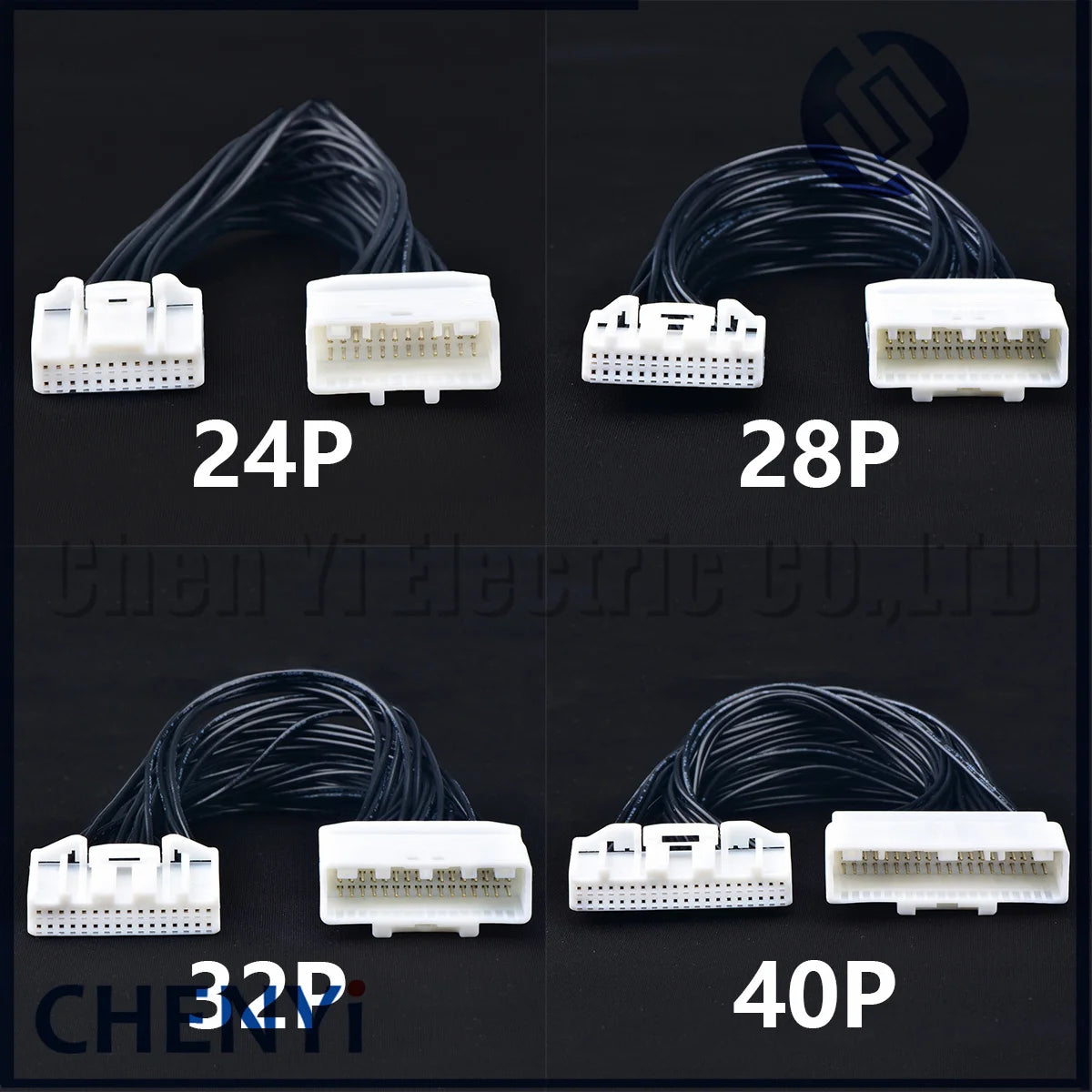 8/12/16/20/24/28/32/40 Pin Car Navigation Automotive Audio vehicle central control Connector Male and female 20cm extension plug