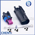 2 Pin Car water temperature sensor connector Turn signal warning light plug 15449028 13543639 For cadillac Buick Chevrolet