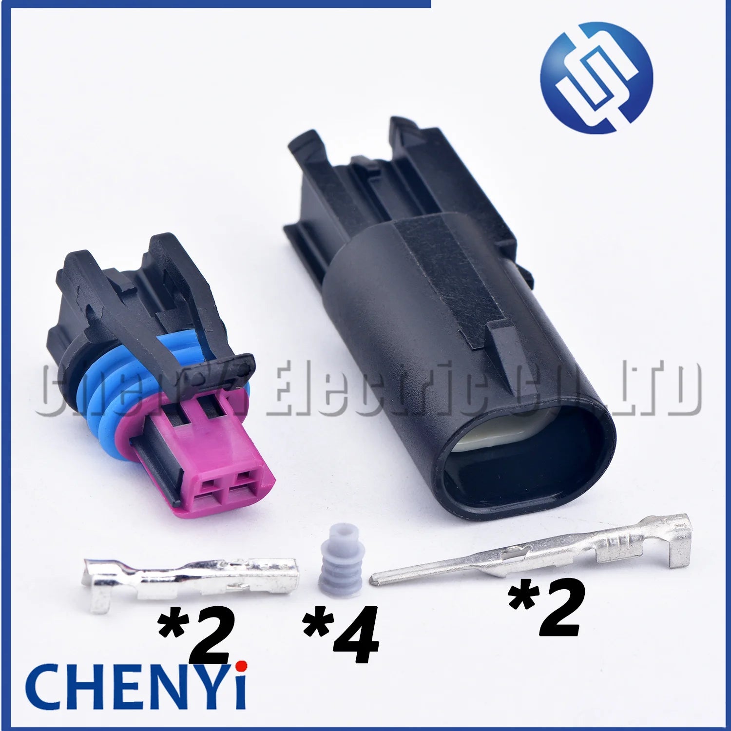 2 Pin Car water temperature sensor connector Turn signal warning light plug 15449028 13543639 For cadillac Buick Chevrolet