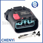 4 Pin Auto connector differential pressure sensor plug 5492073 5MPP2-10 4383998 For CUMMINS Caliper Electronic Handbrake